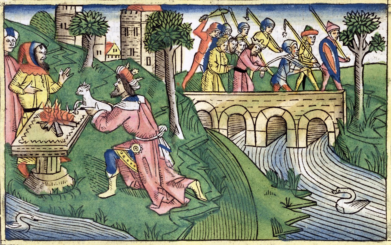 2 Kings 16:9-16: The People of Damascus are Taken Captive by Unbekannt