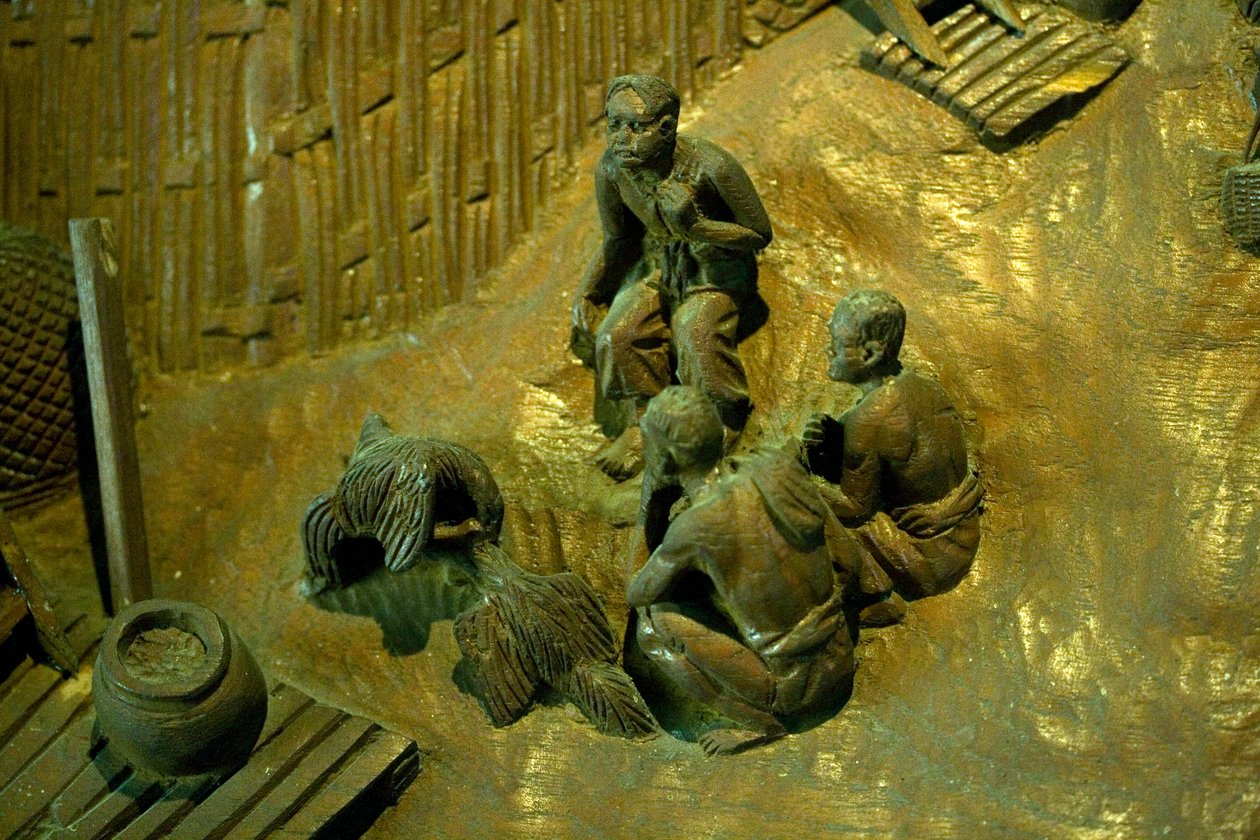 3D woodcut, Thailand, January 17, 2007 by Unbekannt