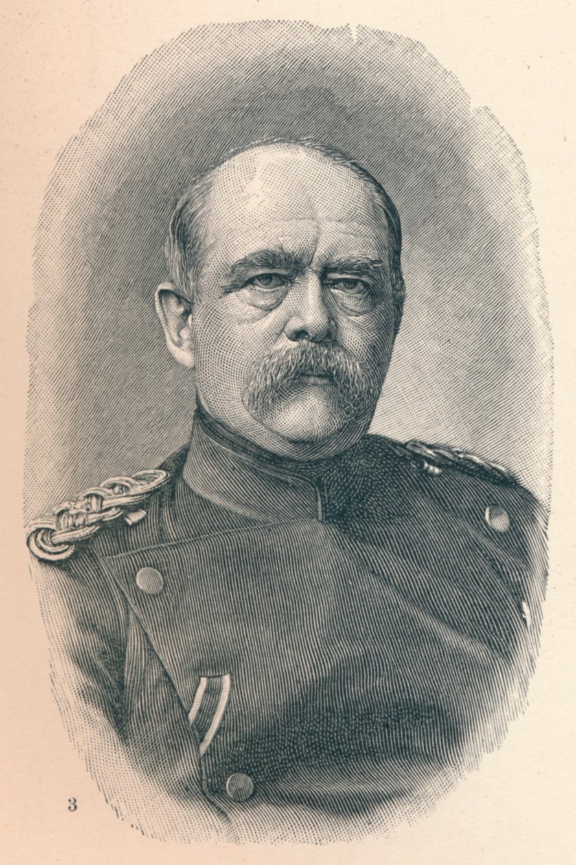 Otto Van Bismarck at Four Stages of His Career by Unbekannt