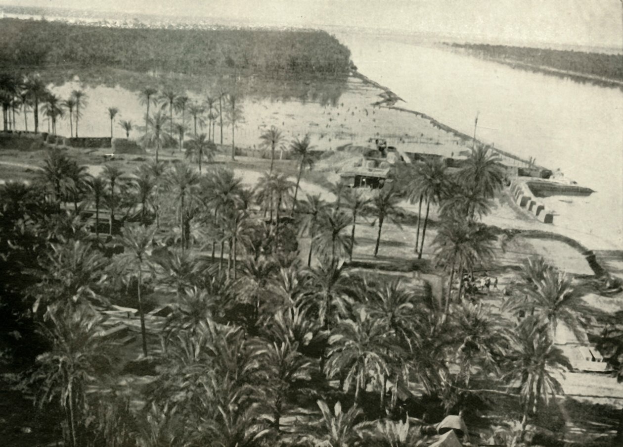 A British Position on the River Tigris by Unbekannt