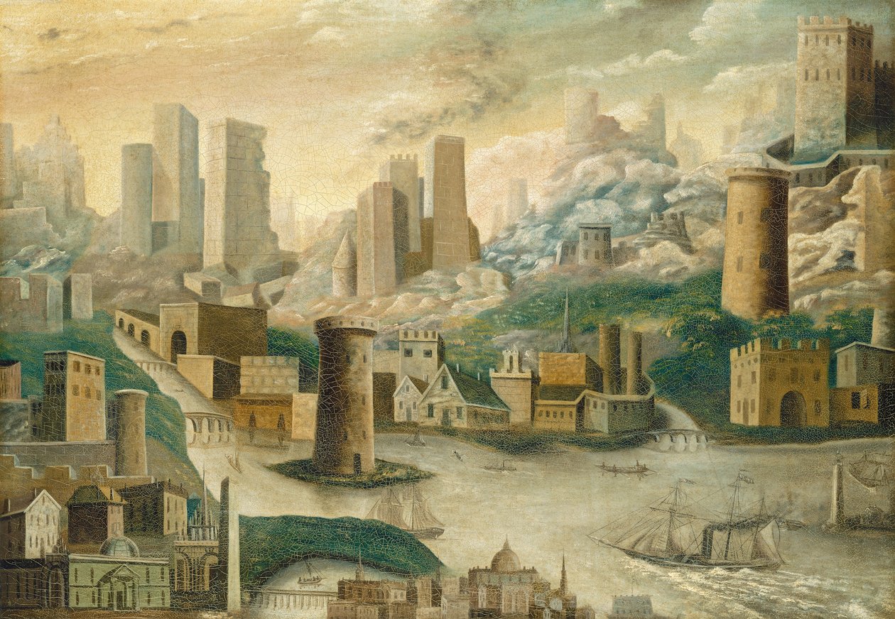 A City of Fantasy by Unbekannt