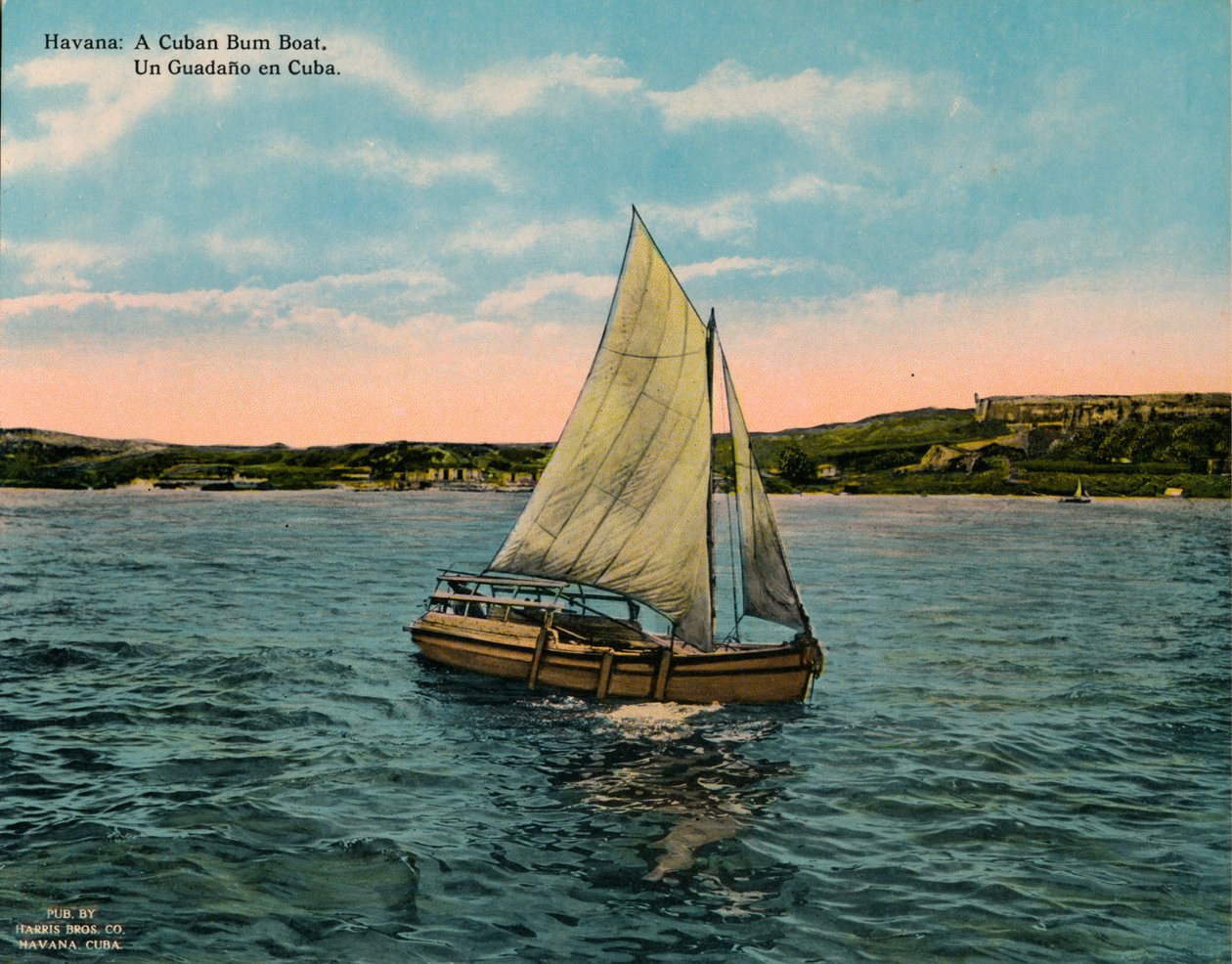 A Cuban bumboat, Havana, c. 1920 by Unbekannt