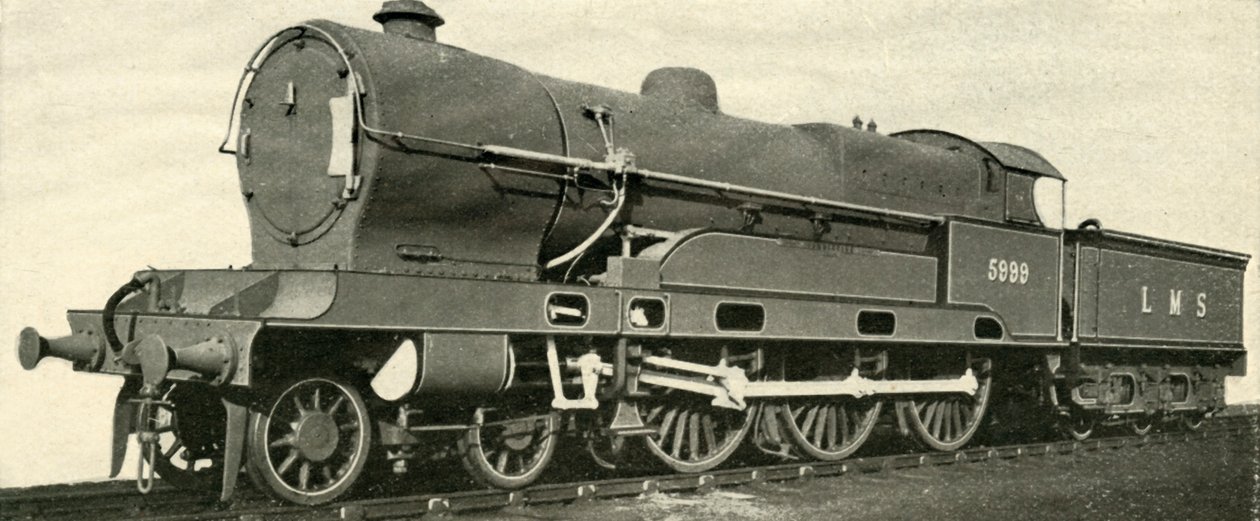 A Leading Express Type on the L.M.S. - The Rebuilt Claughton, c1930 by Unbekannt