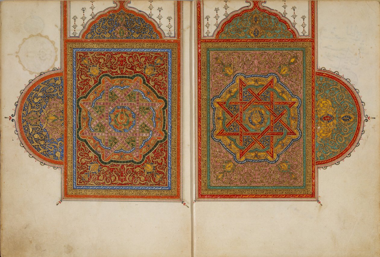 A Manuscript of Five Sections of a Qur