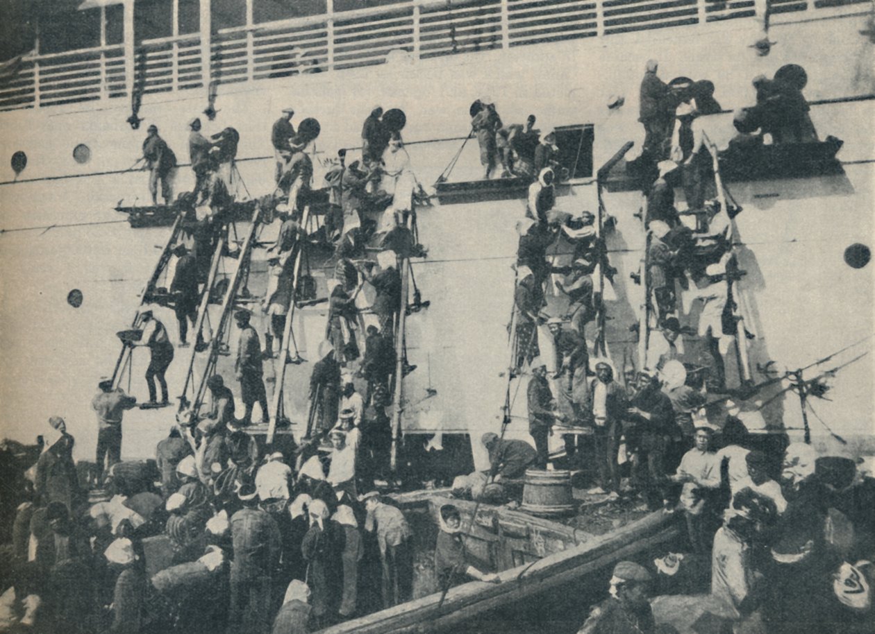 A Novel Method of Coaling at the Port of Yokohama by Unbekannt