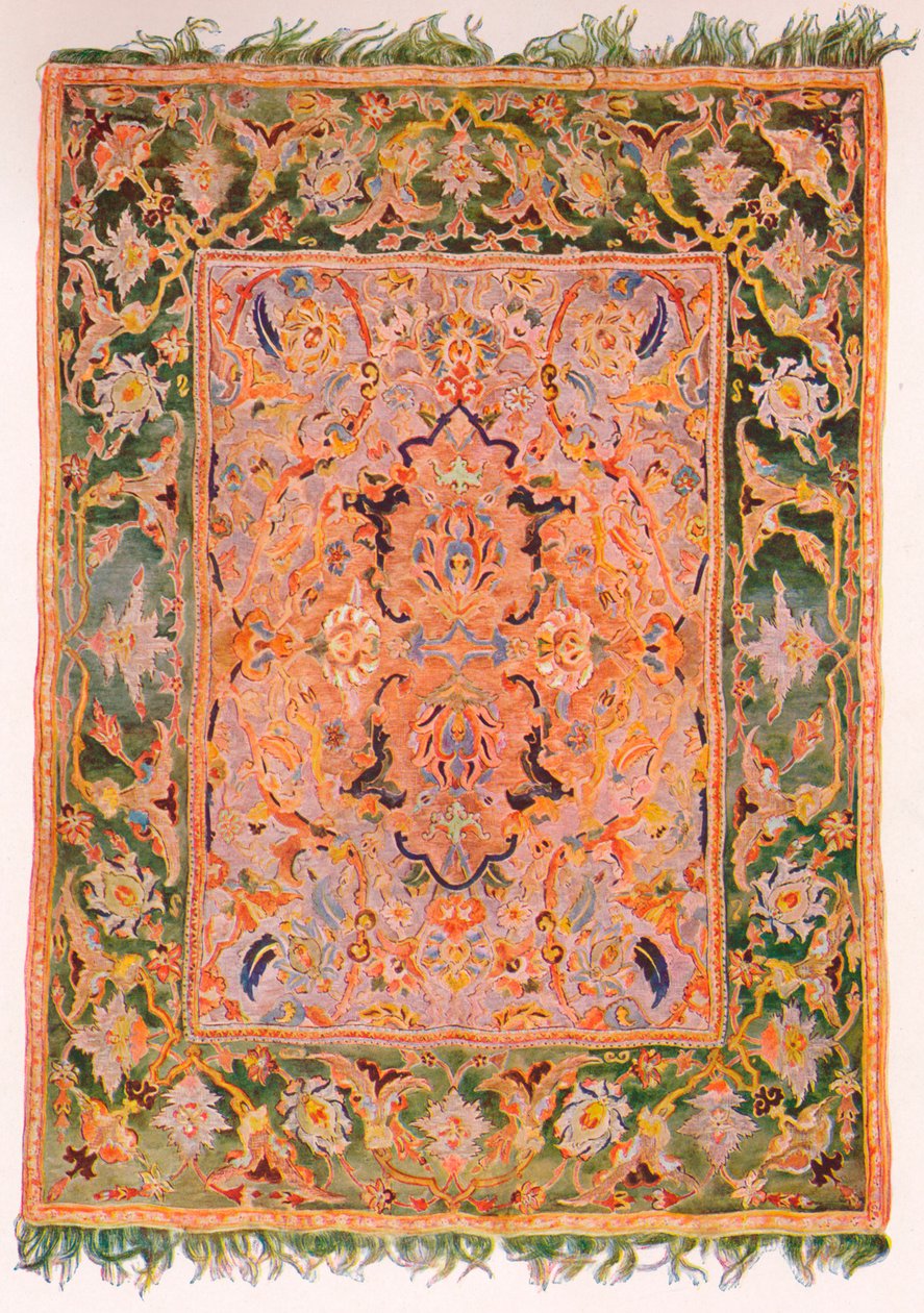 A Polonaise Rug from Persia by Unbekannt