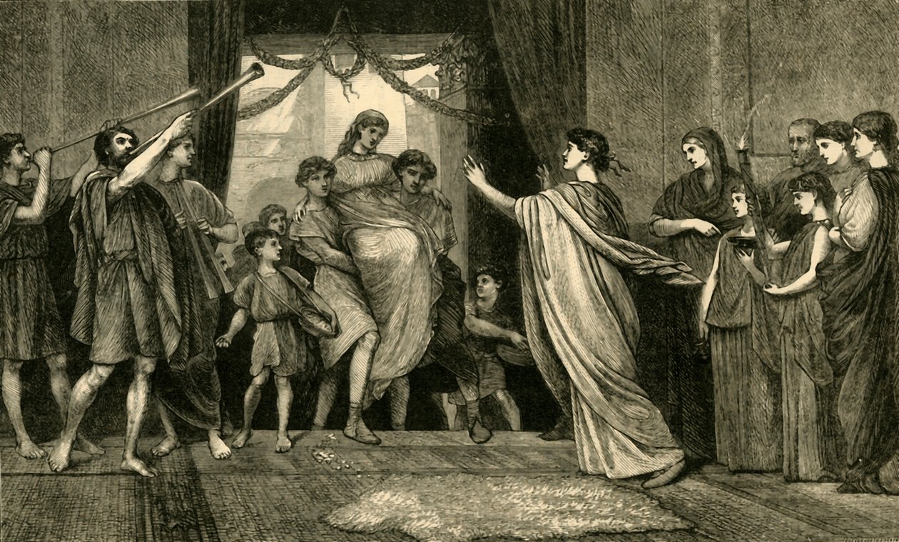 A Roman Wedding - The Bride