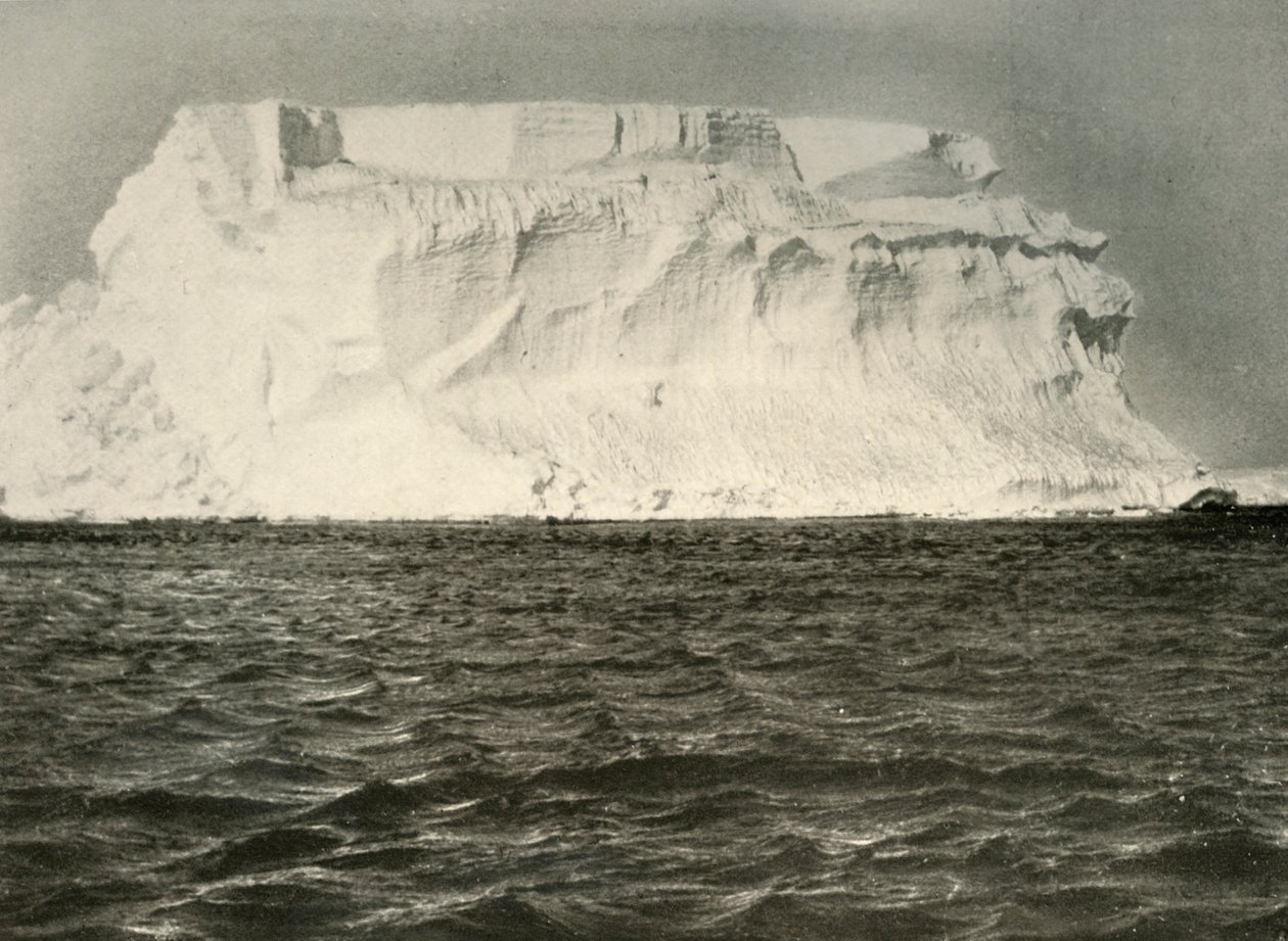 A Tabular Berg of Typical Antarctic Form, c1908 by Unbekannt