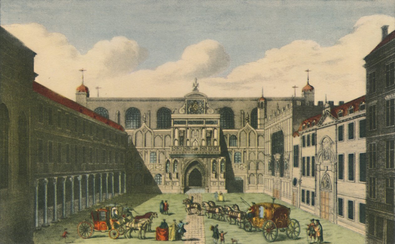 A View of the Guildhall of the City of London, c1750s, early 19th century by Unbekannt