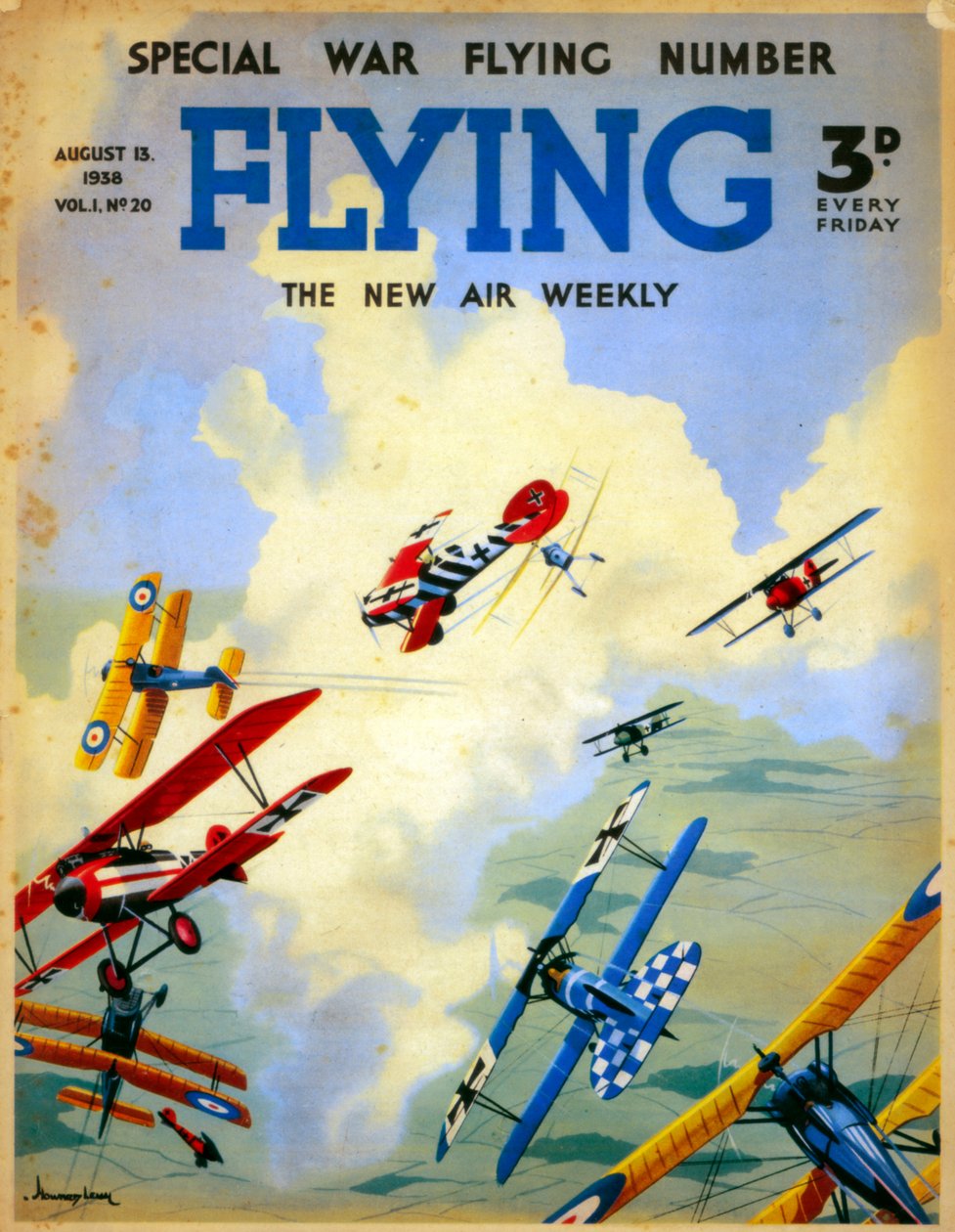 A World War I Dogfight 1914-1918, 1938 by Unbekannt