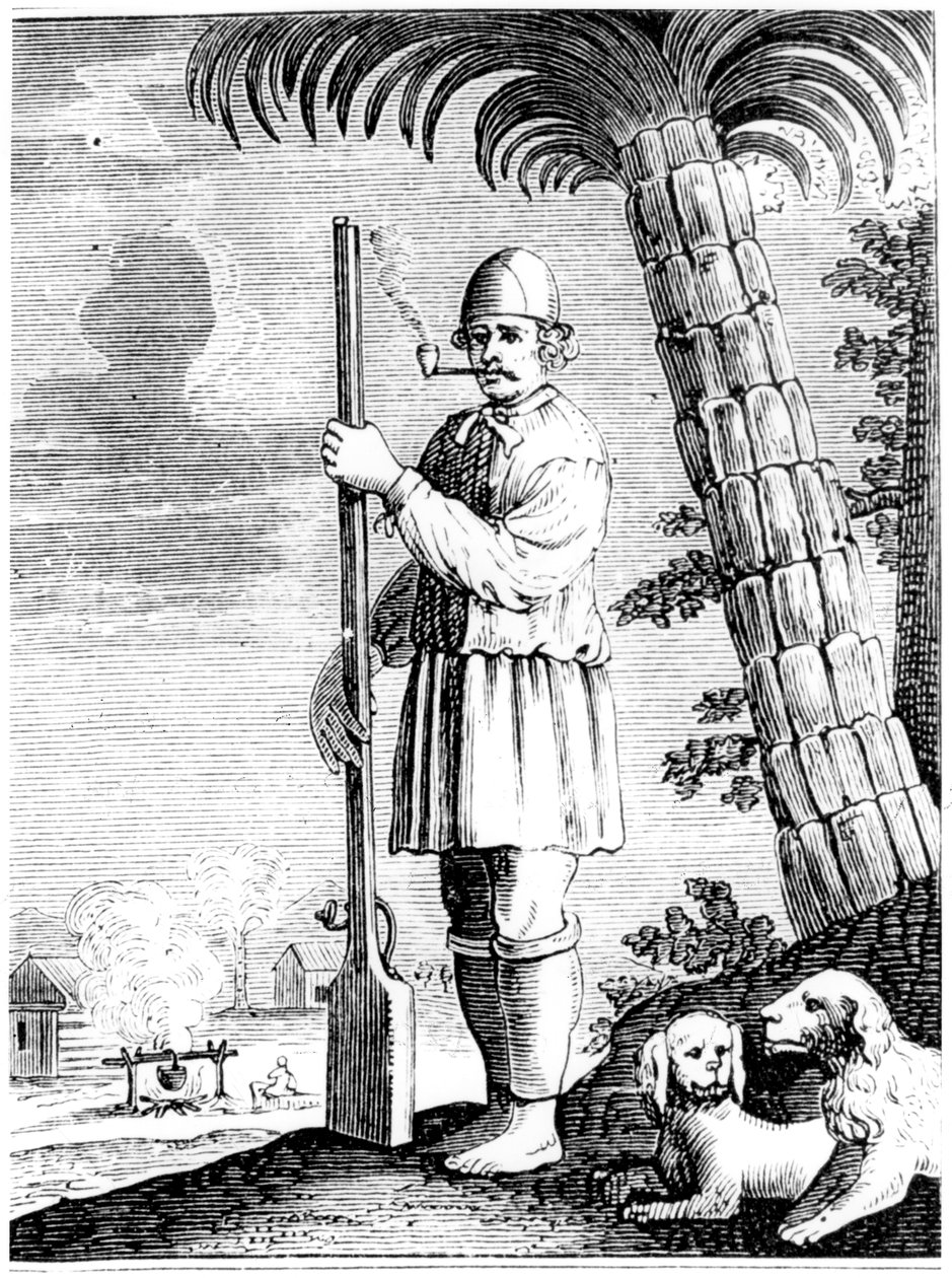 A buccaneer, 1873 by Unbekannt