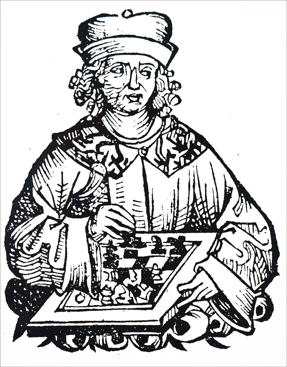 A Chess Player by Unbekannt