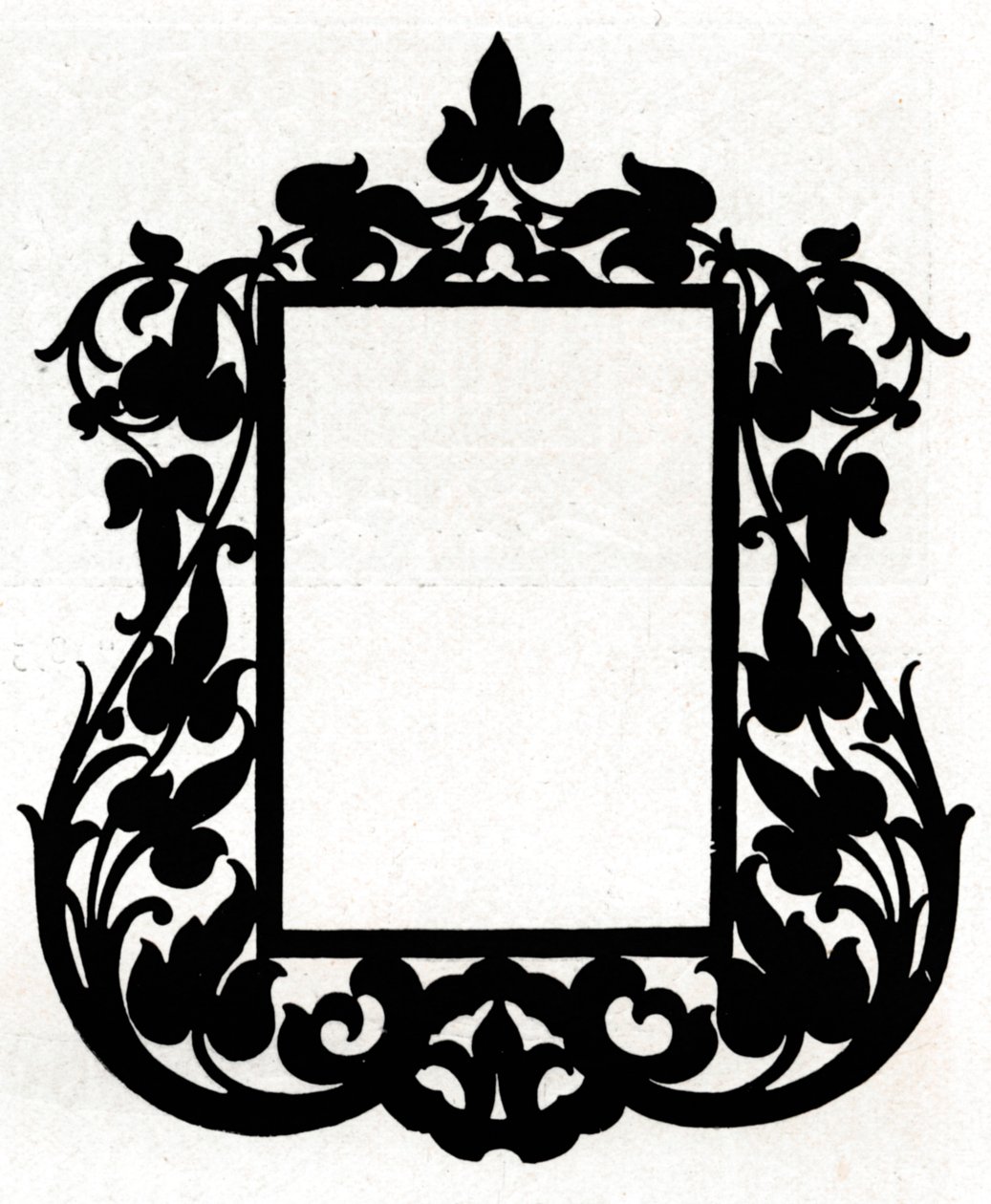 A design for a picture frame titled Aesthetic by Unbekannt