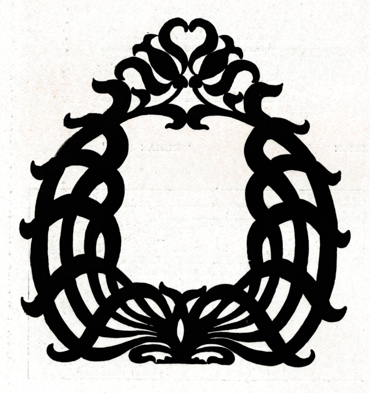A Design for a Picture Frame Titled Sixpence by Unbekannt