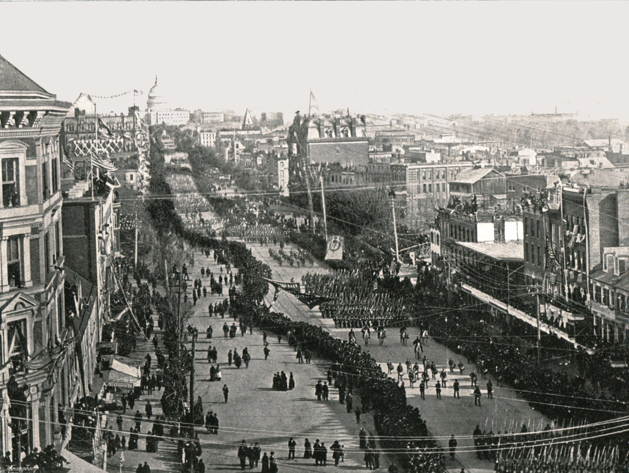 A Fete Day in the American Capital, Washington DC, USA, 1895 by Unbekannt