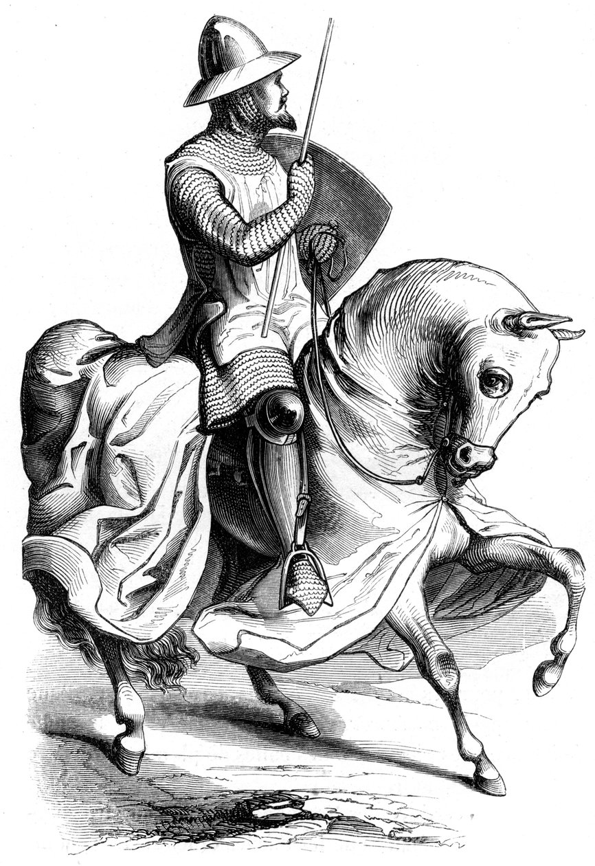 A Knight of King Louis VI of France by Unbekannt