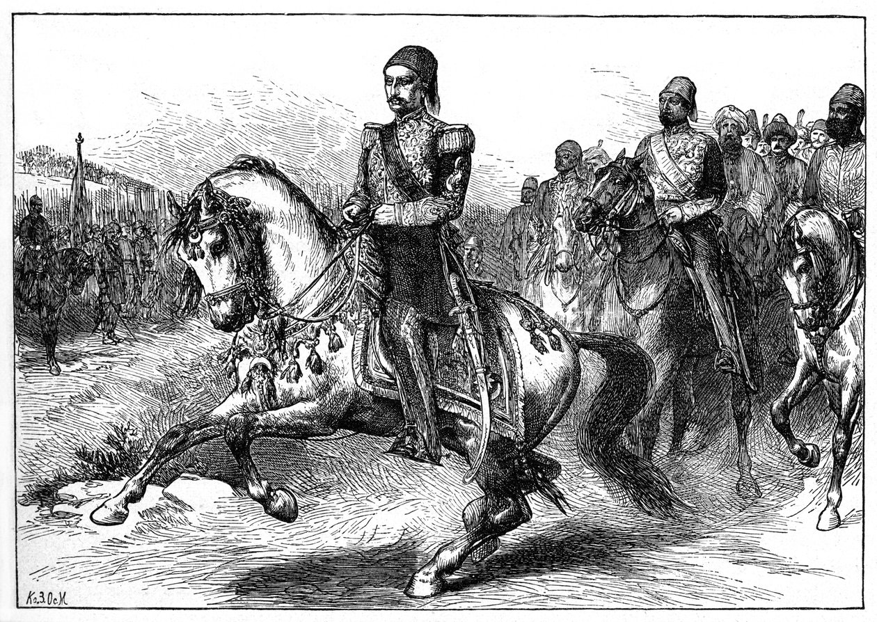 Abdul Hamid II, Sultan of the Ottoman Empire by Unbekannt