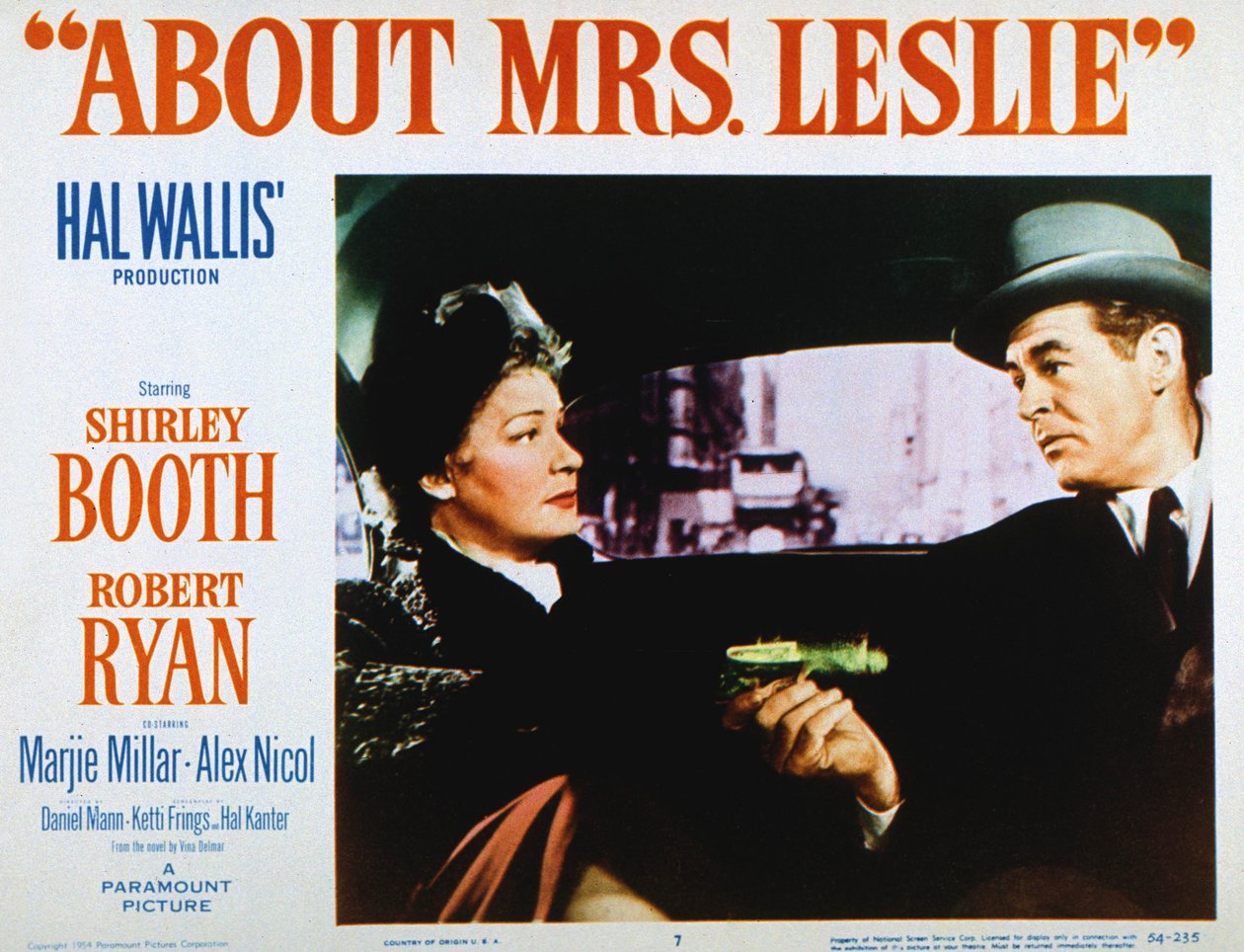 About Mrs. Leslie by Unbekannt