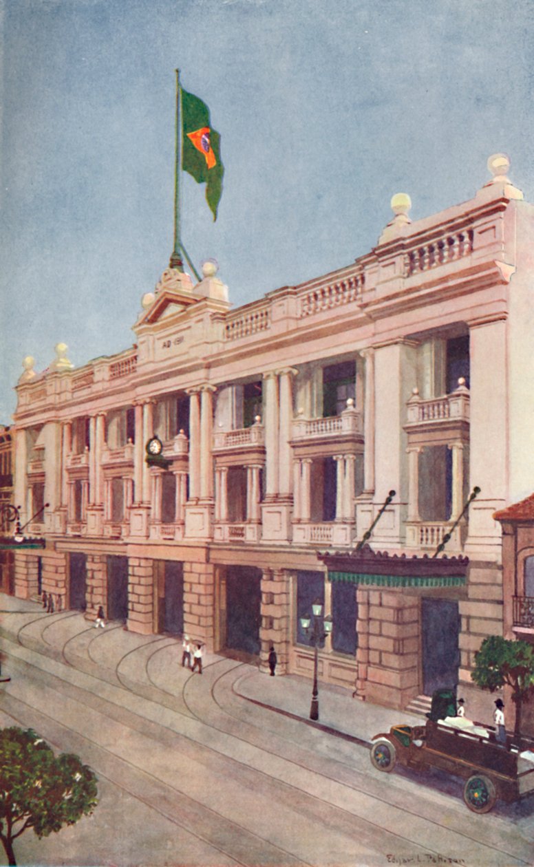 Administration Offices of the Rio Tramway, Light and Power Company by Unbekannt