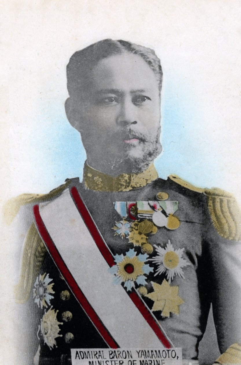 Admiral Yamamoto, Japanese Minister of the Navy by Unbekannt