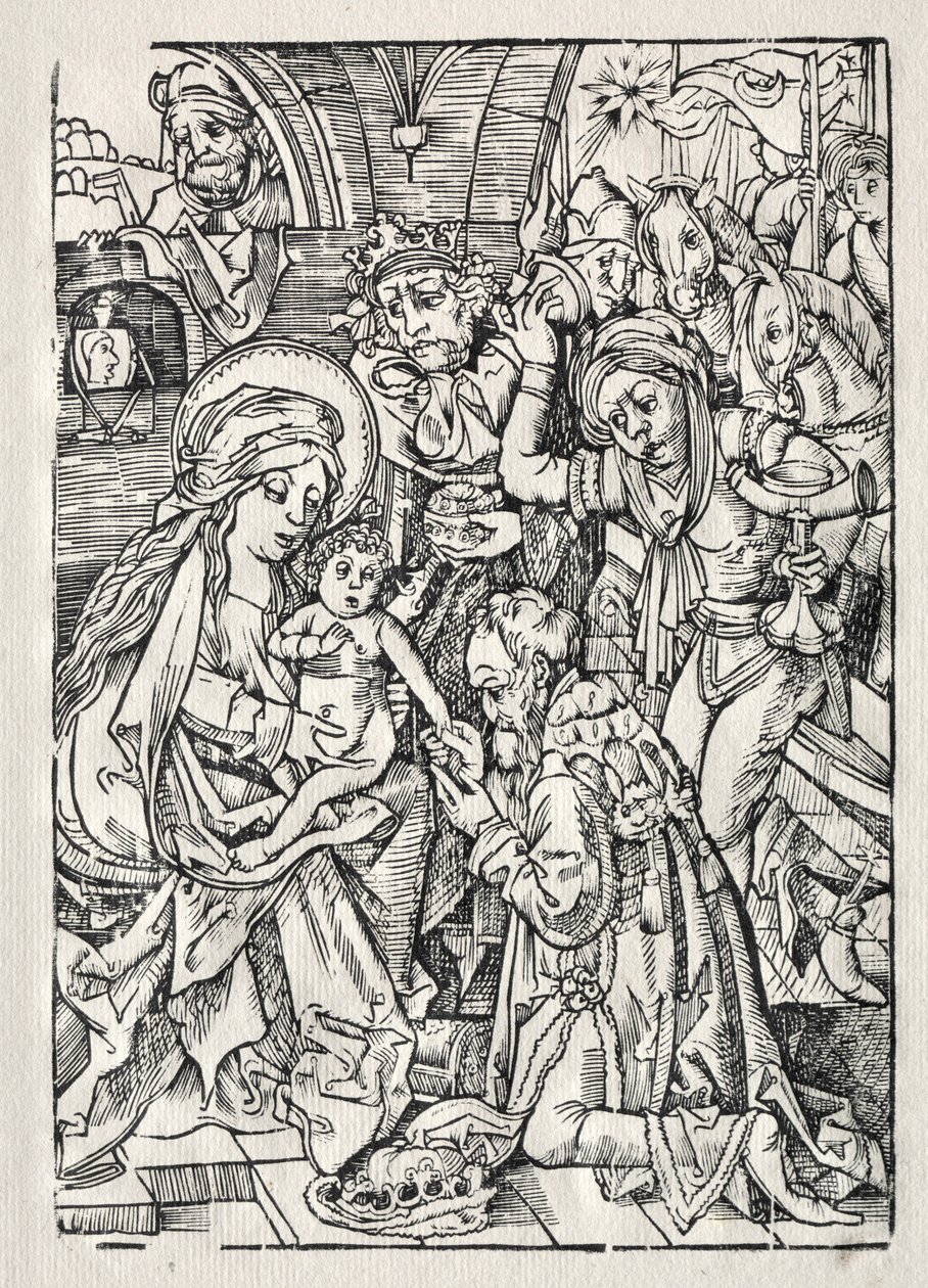 Adoration of the Kings, c. 1500 by Unbekannt