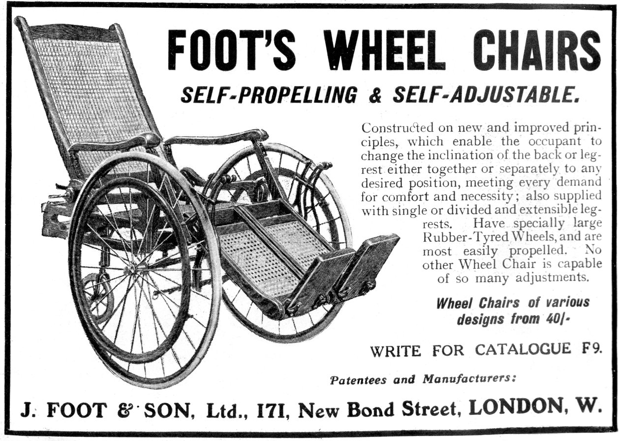 Advert for Foot