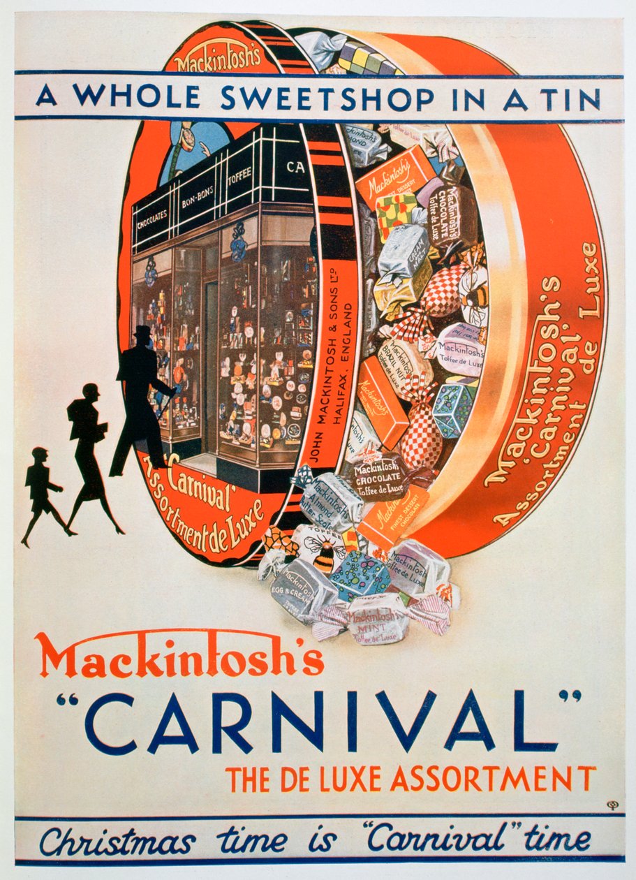 Advert for Mackintosh