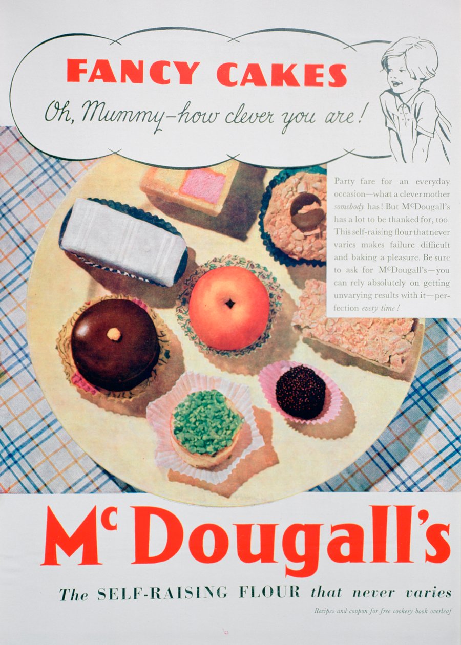 Advert for McDougalls Flour, 1935 by Unbekannt
