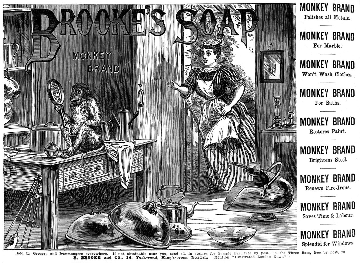 Advertisement for Brooke