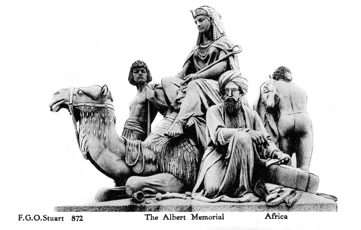 Africa, the Albert Memorial, London, 20th century by Unbekannt