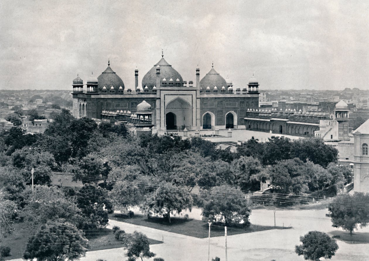 Agra. The Jumma Musjid, c. 1910 by Unbekannt