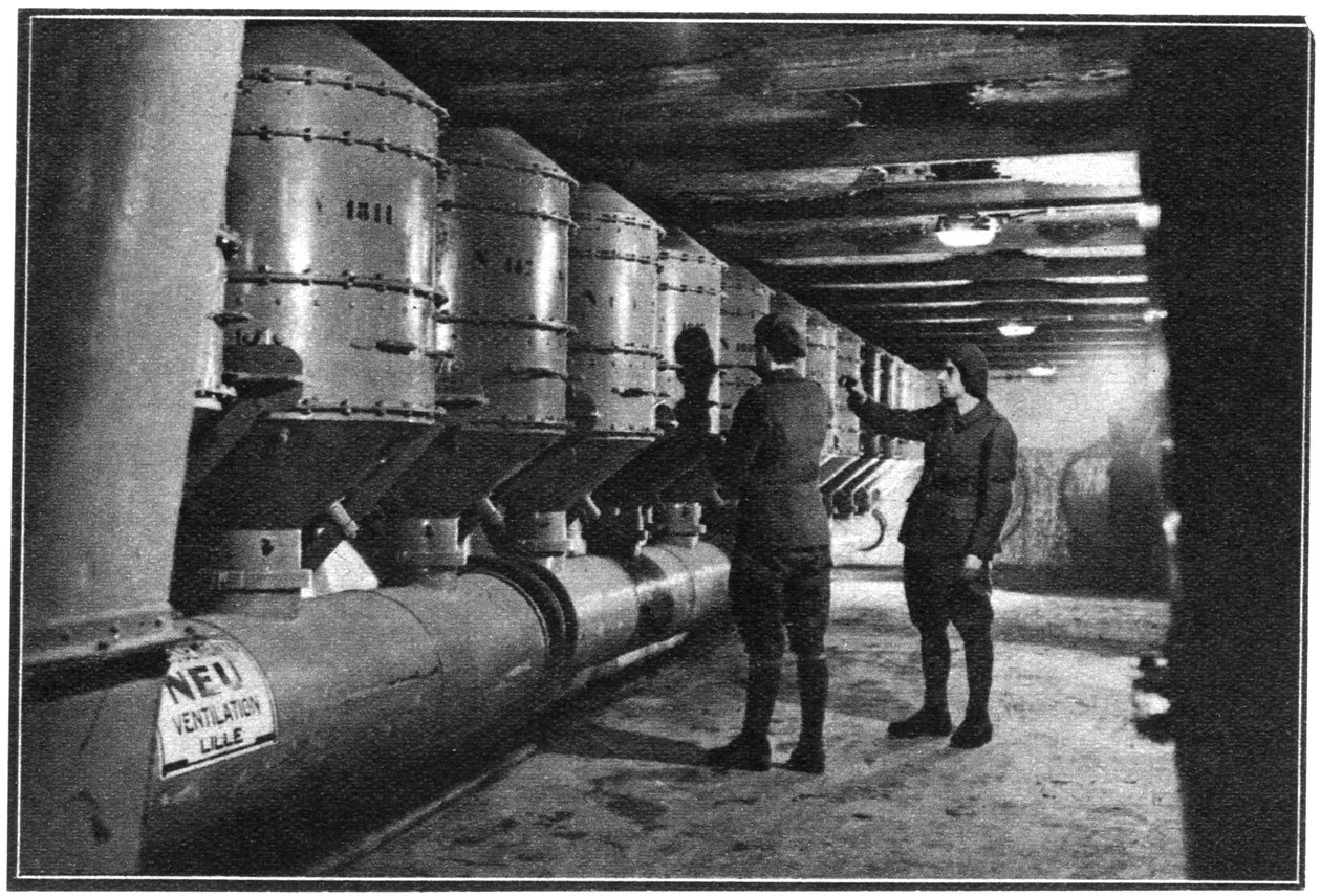 Air filters, Maginot Line, France by Unbekannt