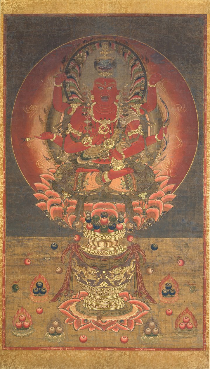 Aizen Myoo, 14th century by Unbekannt