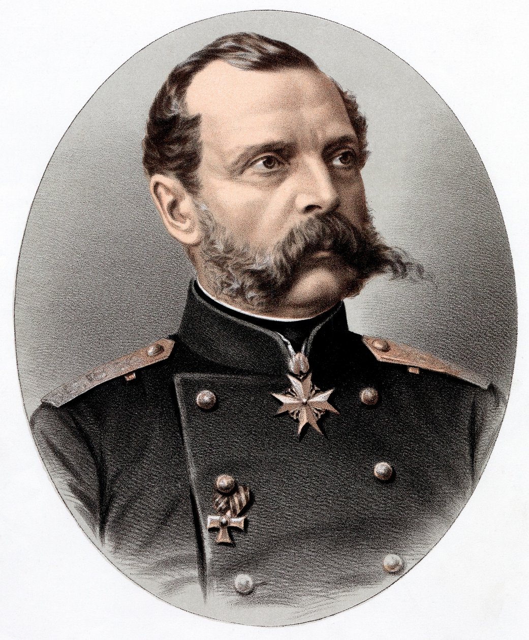Alexander II 1818-1881, Tsar of Russia by Unbekannt