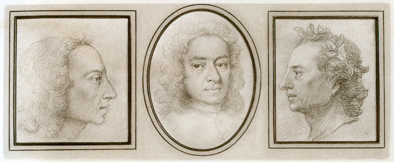 Alexander Pope, English poet and satirist by Unbekannt