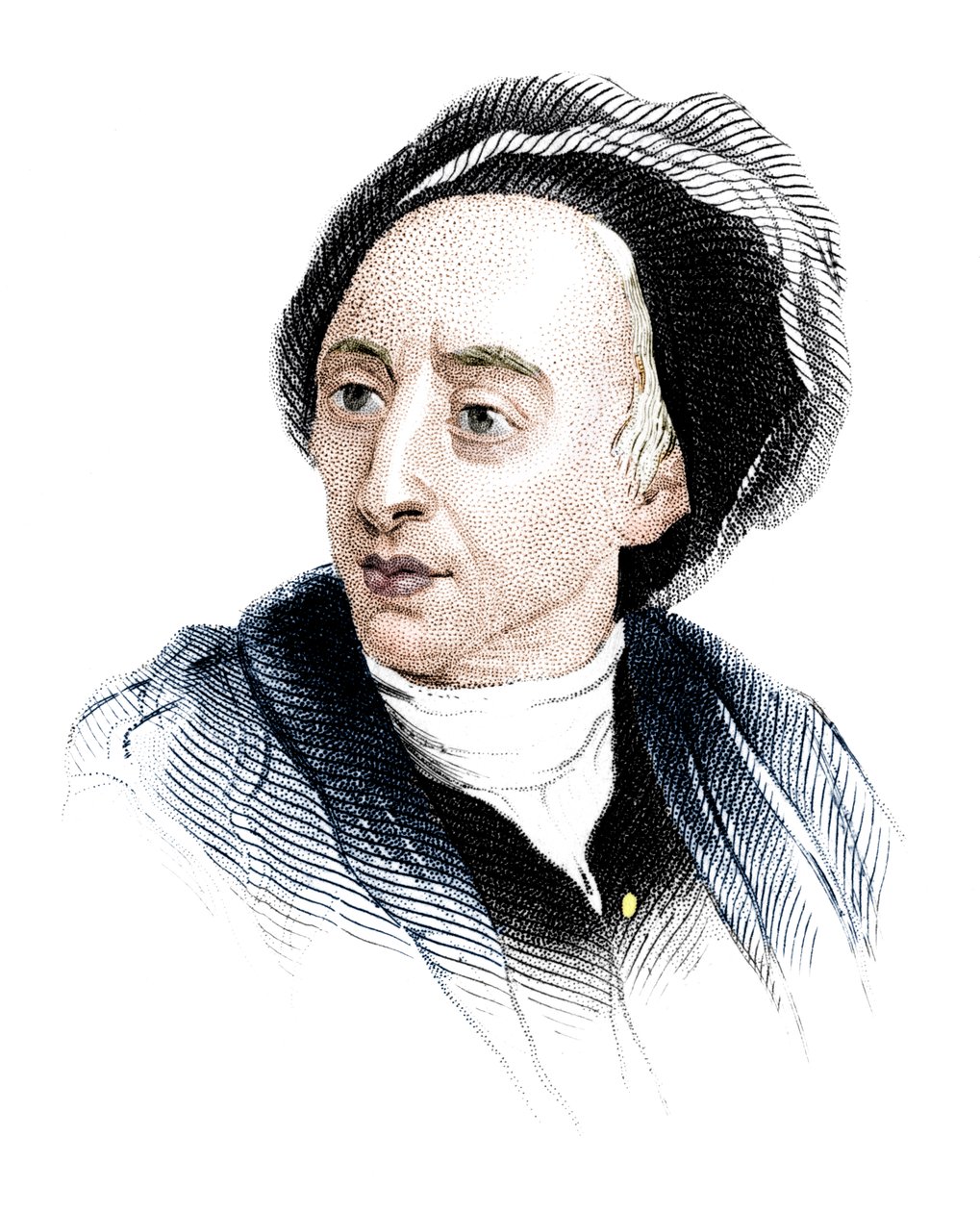 Alexander Pope, English Poet of the Early Eighteenth Century, c1850 by Unbekannt