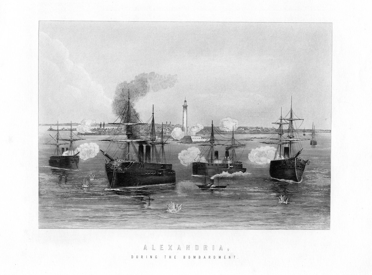 Alexandria During the Bombardment by Unbekannt