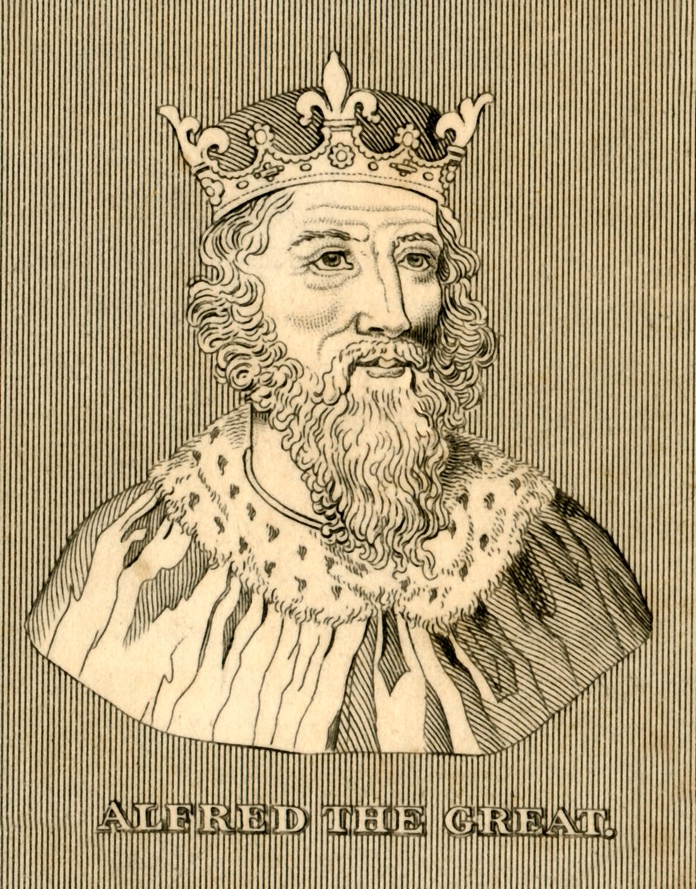 Alfred the Great by Unbekannt