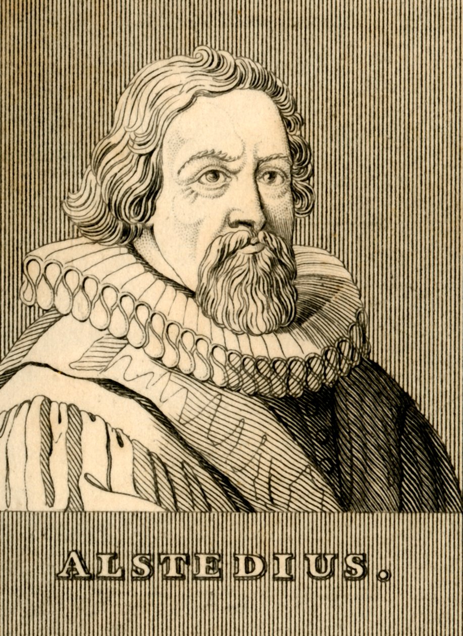 Alstedius, 1588-1638 by Unbekannt