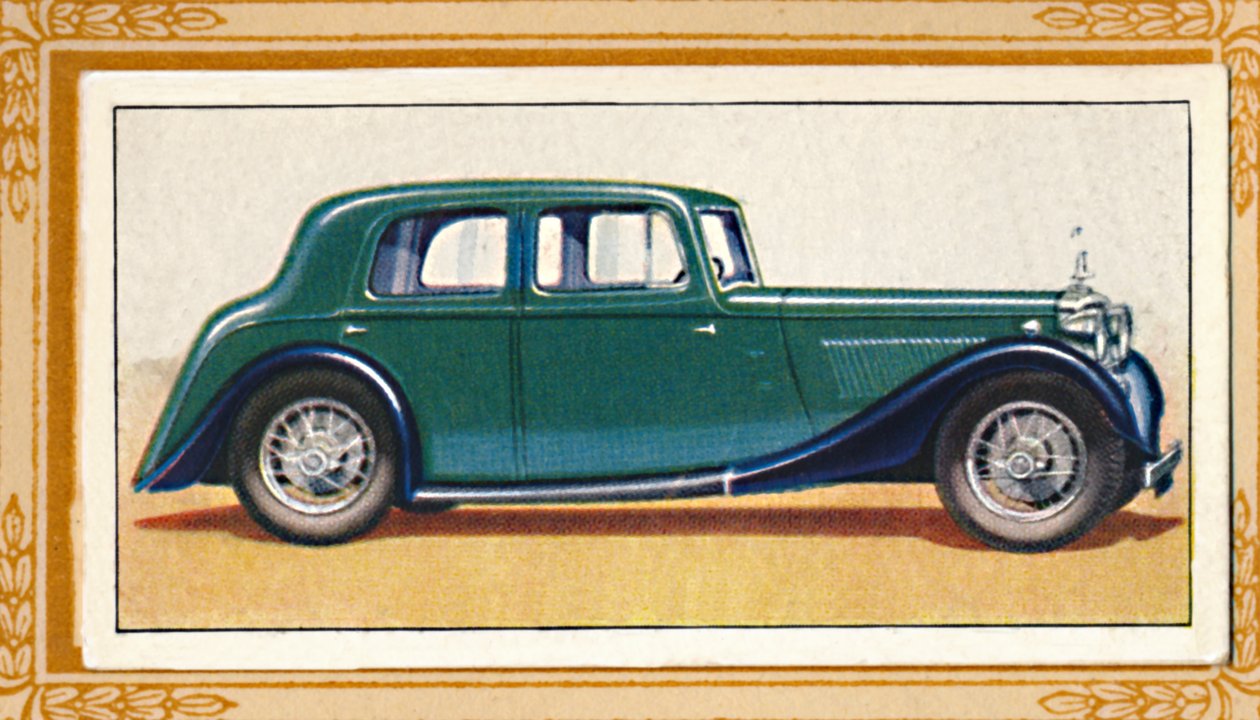 Alvis Silver Eagle Saloon, c1936 by Unbekannt