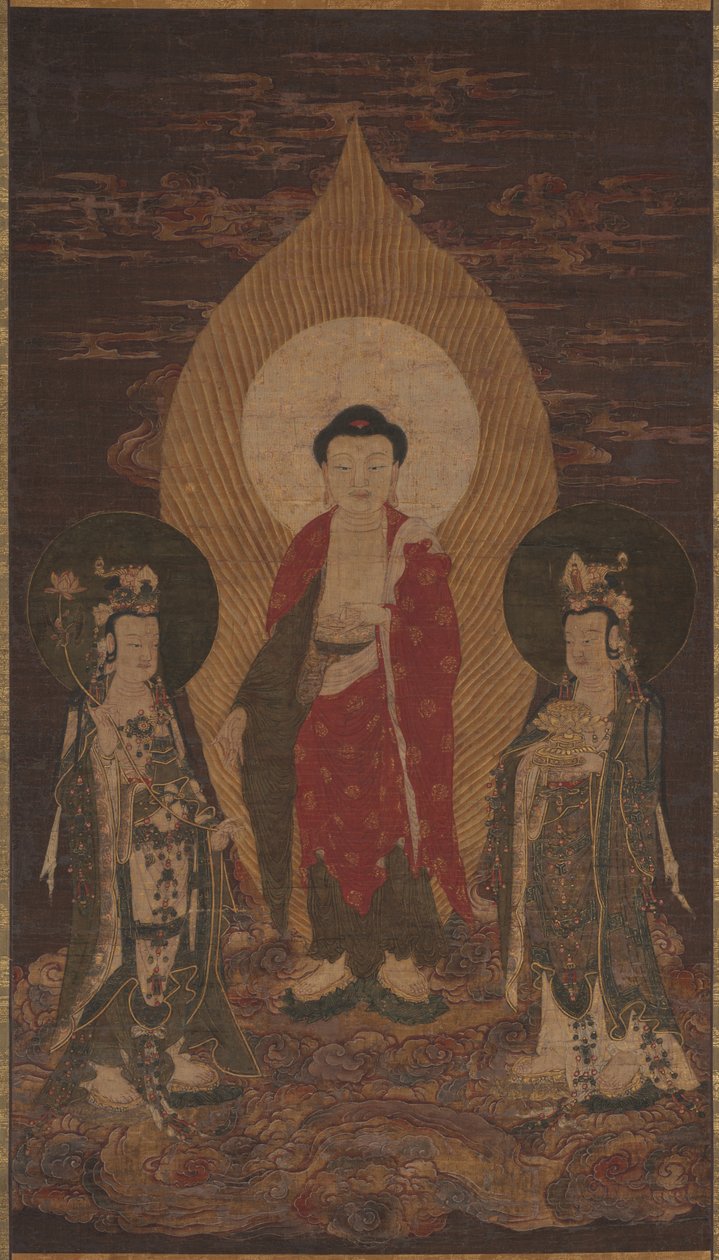 Amitabha Triad by Unbekannt