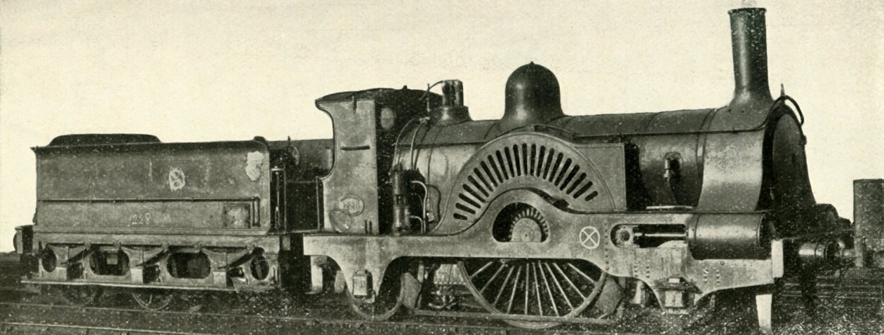 An Eight-Footer Marked for the Derelict Road - Caledonian Railway by Unbekannt