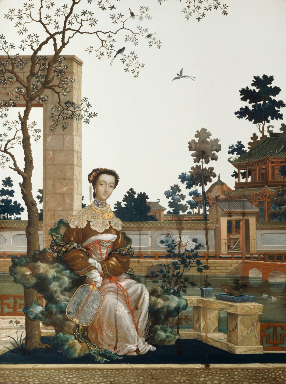 An Oriental Beauty, Chinese, c1760 by Unbekannt