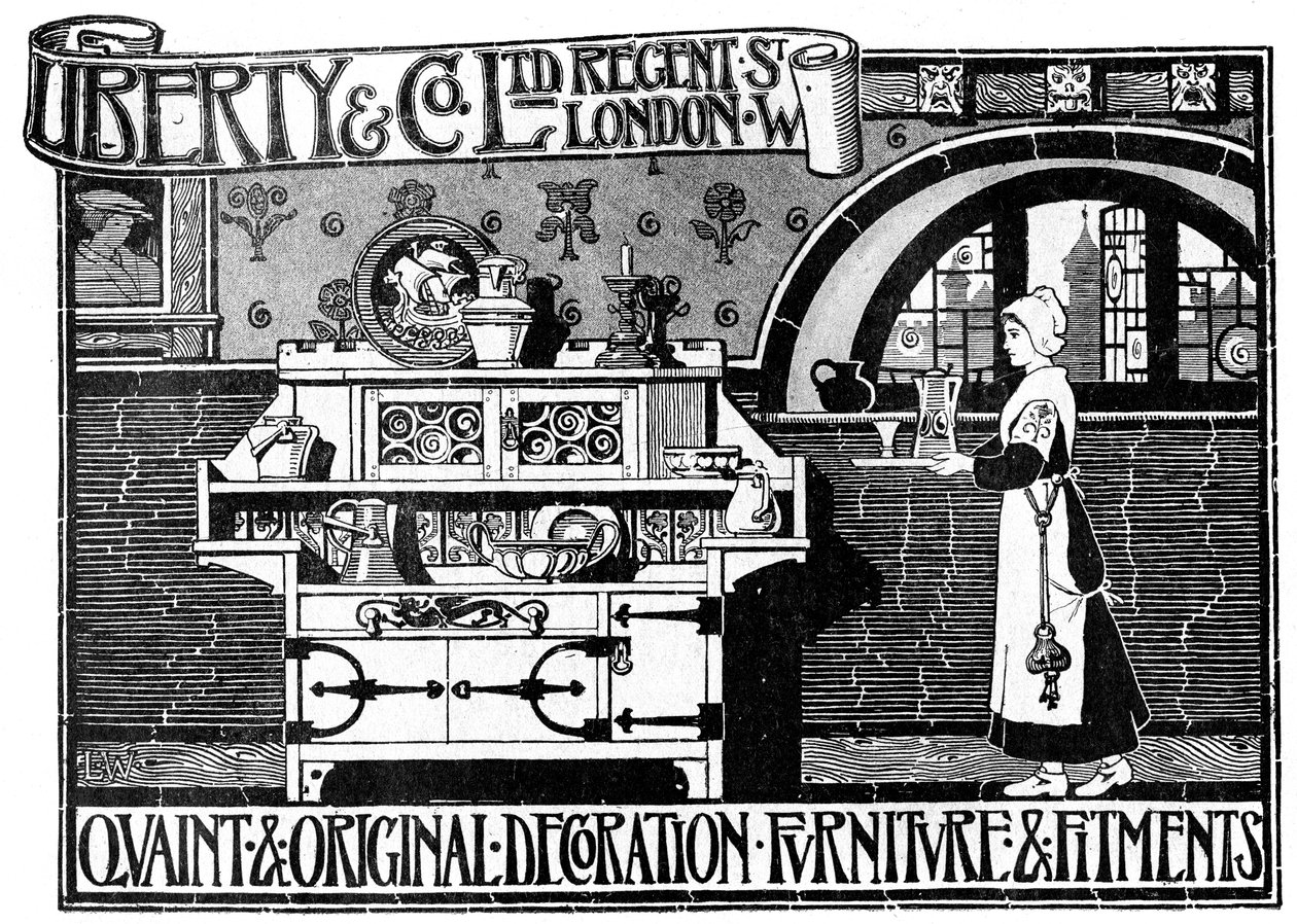 An Advertisement for Liberty and Co Ltd by Unbekannt