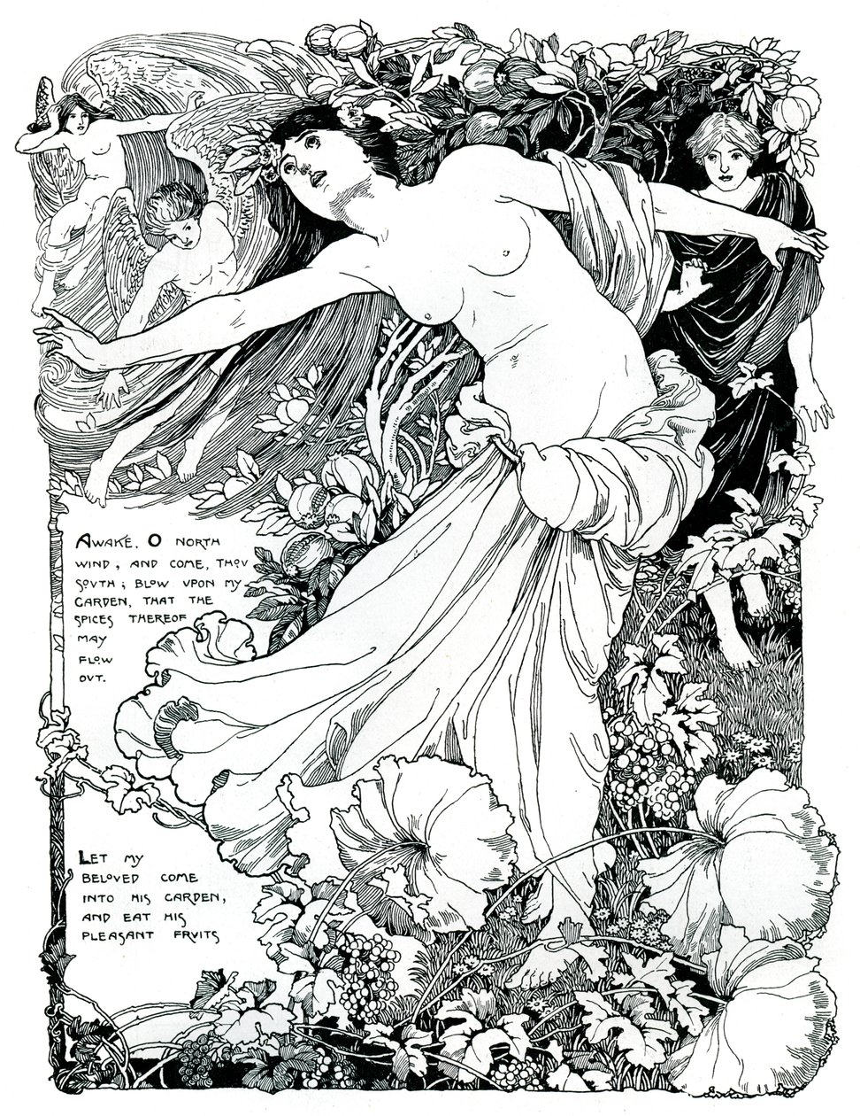 An Illustration for The Song of Solomon by Unbekannt