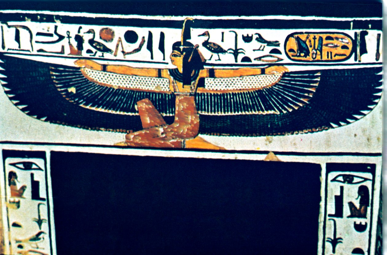 Ancient Egyptian Hieroglyphs, Thebes, Egypt by Unbekannt
