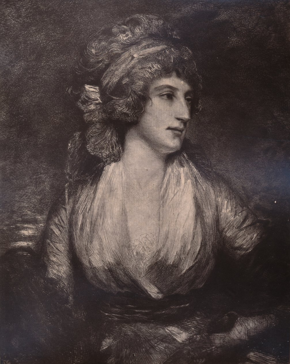 Anna Seward, English Writer and Poet by Unbekannt