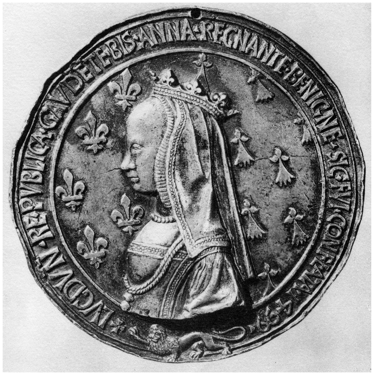 Anne of Brittany, 1499 1958 by Unbekannt
