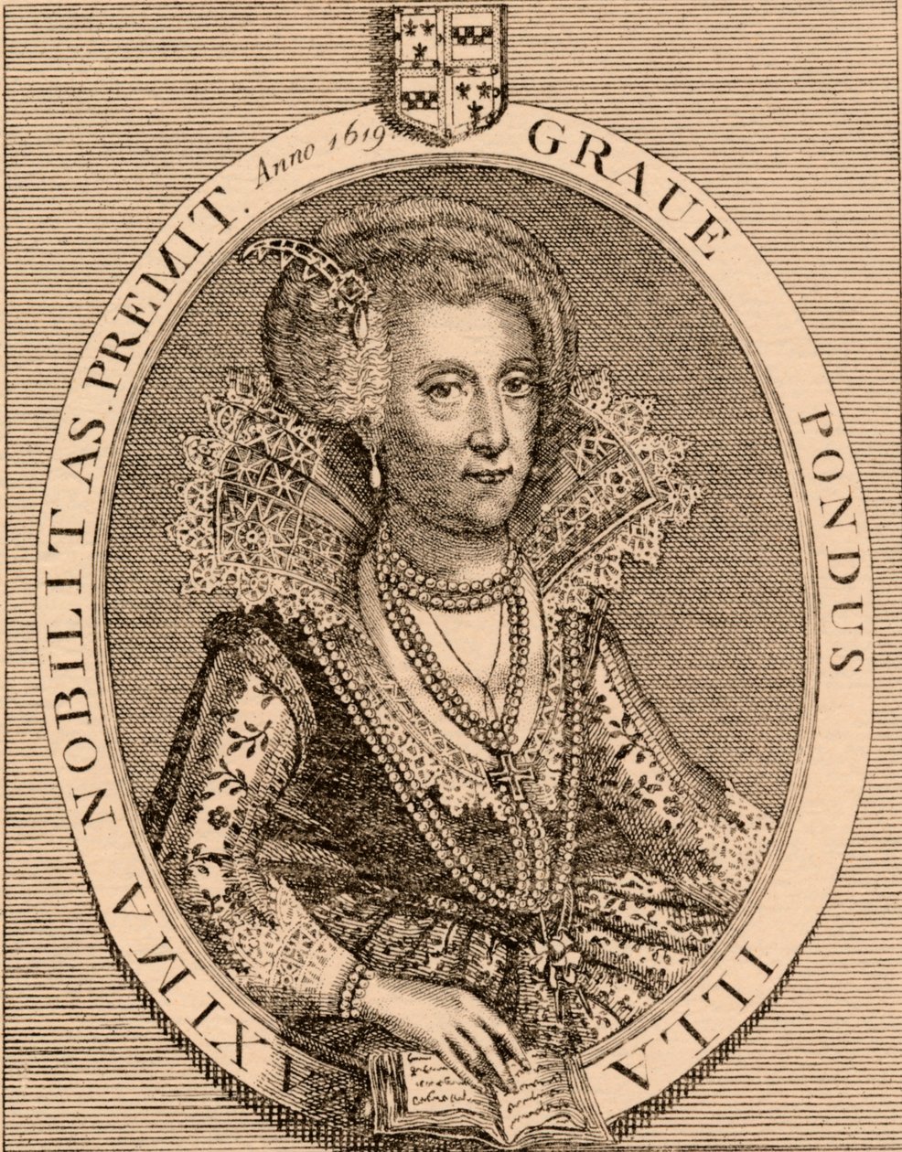 Arabella Stuart 1575-1615, English Renaissance noblewoman by Unbekannt