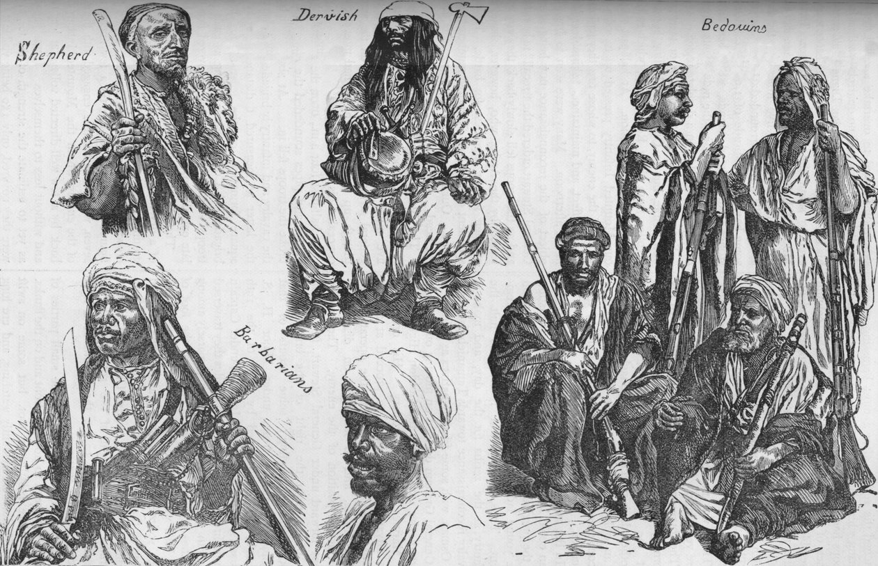 Arabs of the Sudan, c1881-85 by Unbekannt